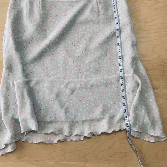OptionElle Cream Pink Dots Mermaid Skirts - Picture 14 of 15